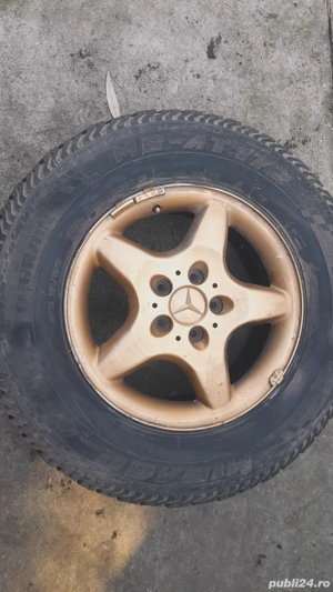 Dau jante tot cu anvelope plus bulabar  - imagine 2