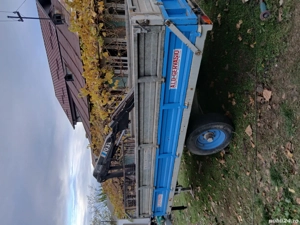 remorca basculabila cu macara - imagine 3