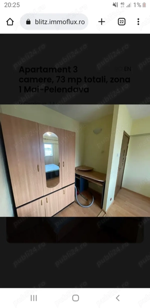  Vând sau închiriez apartament cu 3 camere,zona1Mai-400 euro.  - imagine 7