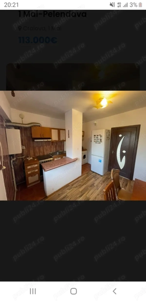 Vând apartament cu 3 camere, decomandat,cartier 1 Mai