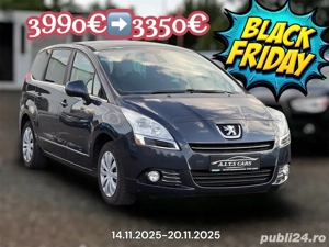 Peugeot 5008 1.6 HDI 2013 Navi Panoranic Posibilitate rate Transport gratuit