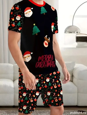 Set pijamale Crăciun bărbați - mărime L 