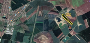 Teren de vânzare 113,931 mp, pretabil balastieră în Zimandu Nou - imagine 2