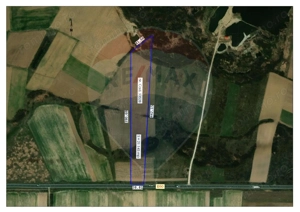 De vânzare teren intravilan, în Săbolciu,  cu deschidere la E 60