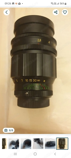 Obiectiv Zenit Tair 11