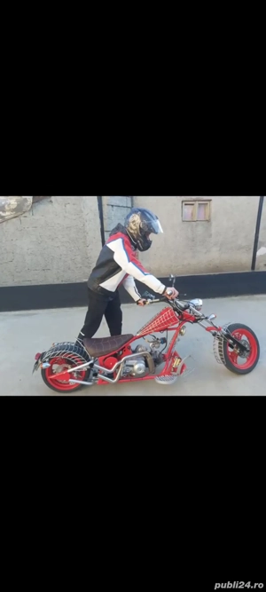 mini chopper si echipament protectie - imagine 2