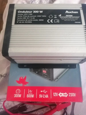 Invertor 600w auchan franta 199 ron - imagine 4