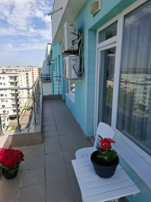 Inchiriez Vand apartament 2 camere, Summerland Mamaia, terasa cu vedere sperba spre mare si lac. - imagine 3