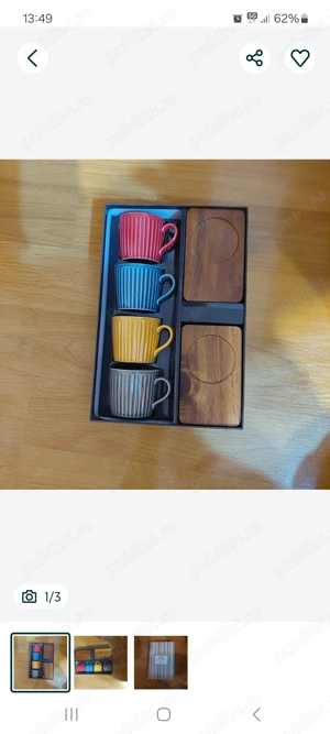 Set cafea, ceai porțelan deosebit. - imagine 4