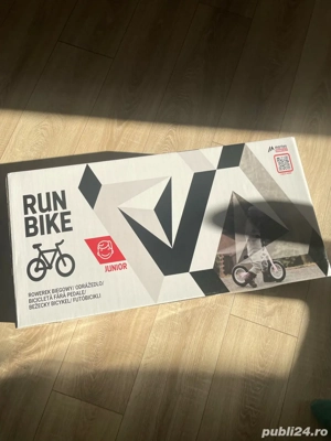 bicicleta fara pedale copii 3+, noua - imagine 3