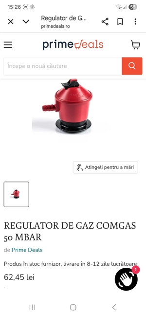 Regulator butelie gaz,filet spania - imagine 4