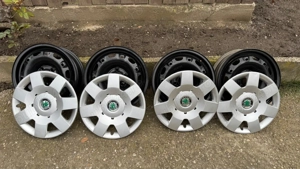 Jante otel Group VW 5Jx14 - nefolosite - imagine 6