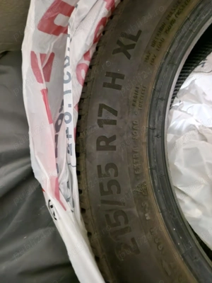 Vand 4 cauciucuri all seasons 215/55 R17 H XL rulate 1 an 