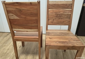 4 scaune lemn masiv 