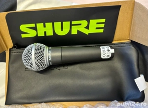 Microfon Shure SM58 cu fir