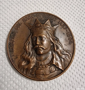 medalie Ștefan cel Mare și sfant 1457 - 1504