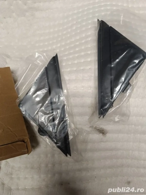 Capace triunghiulare oglinda retrovizoare, compatibile FIAT 500 2012-2017, ABS, Set 2 bucati