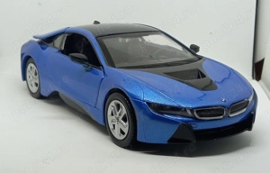 machetă BMW I8 Coupe 2018, de la Motor MAX, scara 1 24, stare bună