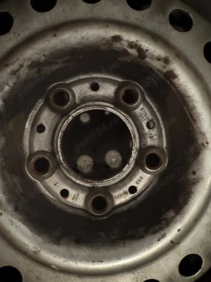 Set de 4 jante din otel Vw Bora. Se pot utiliza pe Skoda Octavia