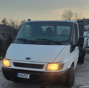 vand ford transit basculabil pe 3 parti motor 2.4 125 cp  - imagine 6