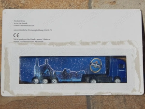 Macheta cap tractor camion Mercedes Actros bere Tucher sc 1:87 - imagine 5