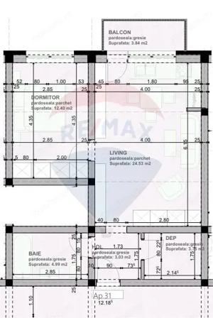 Apartament cu 2 camere de vânzare - imagine 2