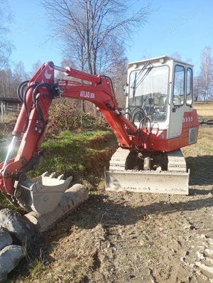 Vând miniexcavator ATLAS 3, 5 t fabricație 1990 - imagine 3