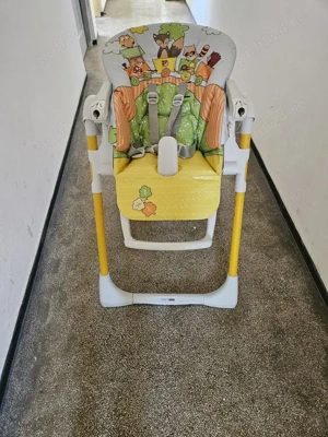 Scaun de masa Bebe Prima Pappa Zero Peg Perego Follow me Fox & Friend