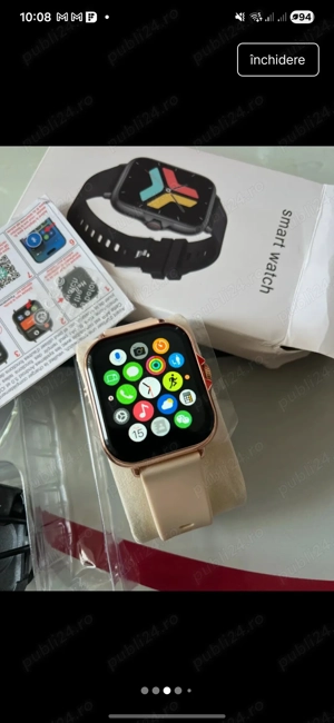 Smartwatch Gold NOU - imagine 5