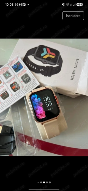 Smartwatch Gold NOU - imagine 6