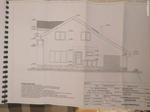 Teren 668mp cu fundatie,pivnita si plan de casa in Sofronea,7km de Arad - imagine 3