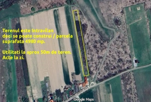 Vand teren intravilan in Uileacu de Munte