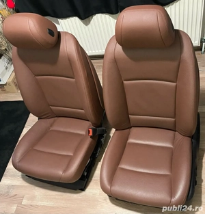 Scaune full electrice din piele pentru BMW f10 LCI 2014-2016