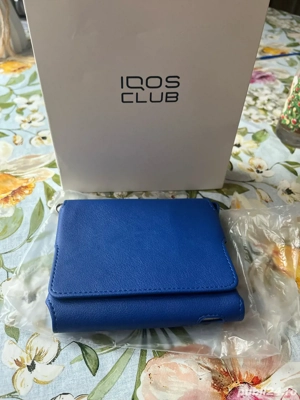 Breloc + Levia; Suport din piele Iqos Levia