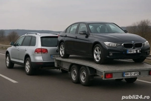 Transport auto pe platforma   tractari auto