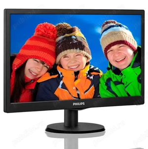 Philips 19" inch wide monitor LED - ca NOU! - imagine 5