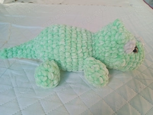 Triceratops croșetat manual  - imagine 2