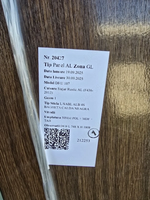 Panel ornamental-stejar rustic - imagine 3