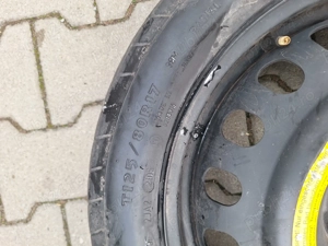 Roata rezerva slim 125/80/17. Scoda,wv,Audi.