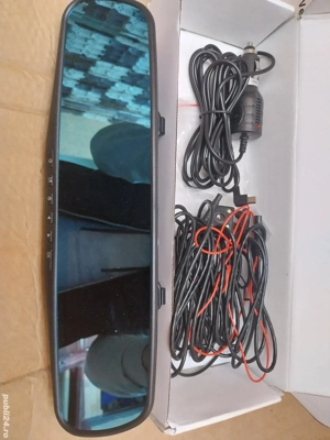 Oglinda auto cu camera hd