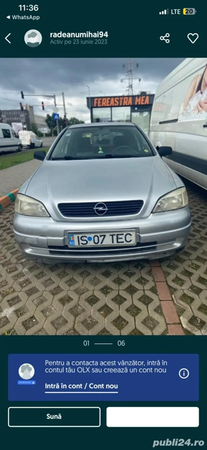 opel astra g1.6 16v 