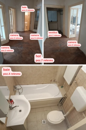 Apartament 3 camere Calea Victoriei Amzei Banului Romana Ultracentral   Direct Proprietar - imagine 7