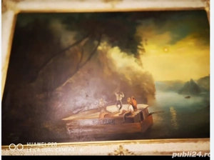 Tablouri cu semnătura lui Igor 1974 pictat pe pânză  - imagine 2