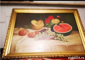 Tablouri cu semnătura lui Igor 1974 pictat pe pânză  - imagine 4