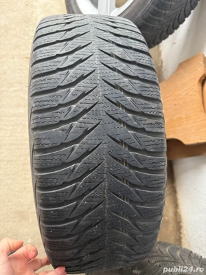Jante Audi+Cauciucuri de iarnă M-S in stare foarte buna  - imagine 3