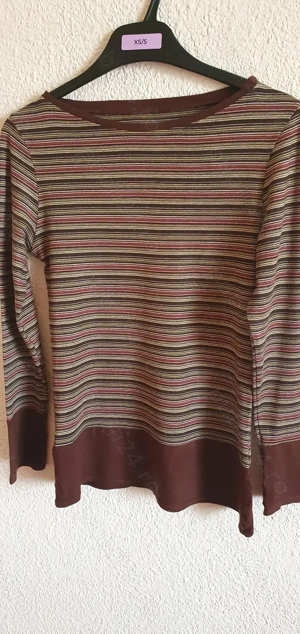 Top dama  bumbac in culori frumoase de toamna XS