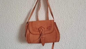 Frumoasa gentuta piele naturala noua handmade 