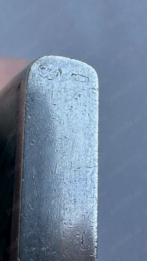 Bricheta de argint masiv