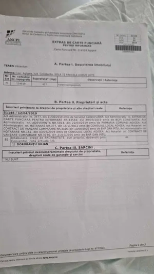 Teren Agigea -Eforie nord  - imagine 6