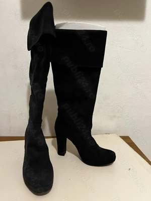 Cizme de damă, din piele naturala